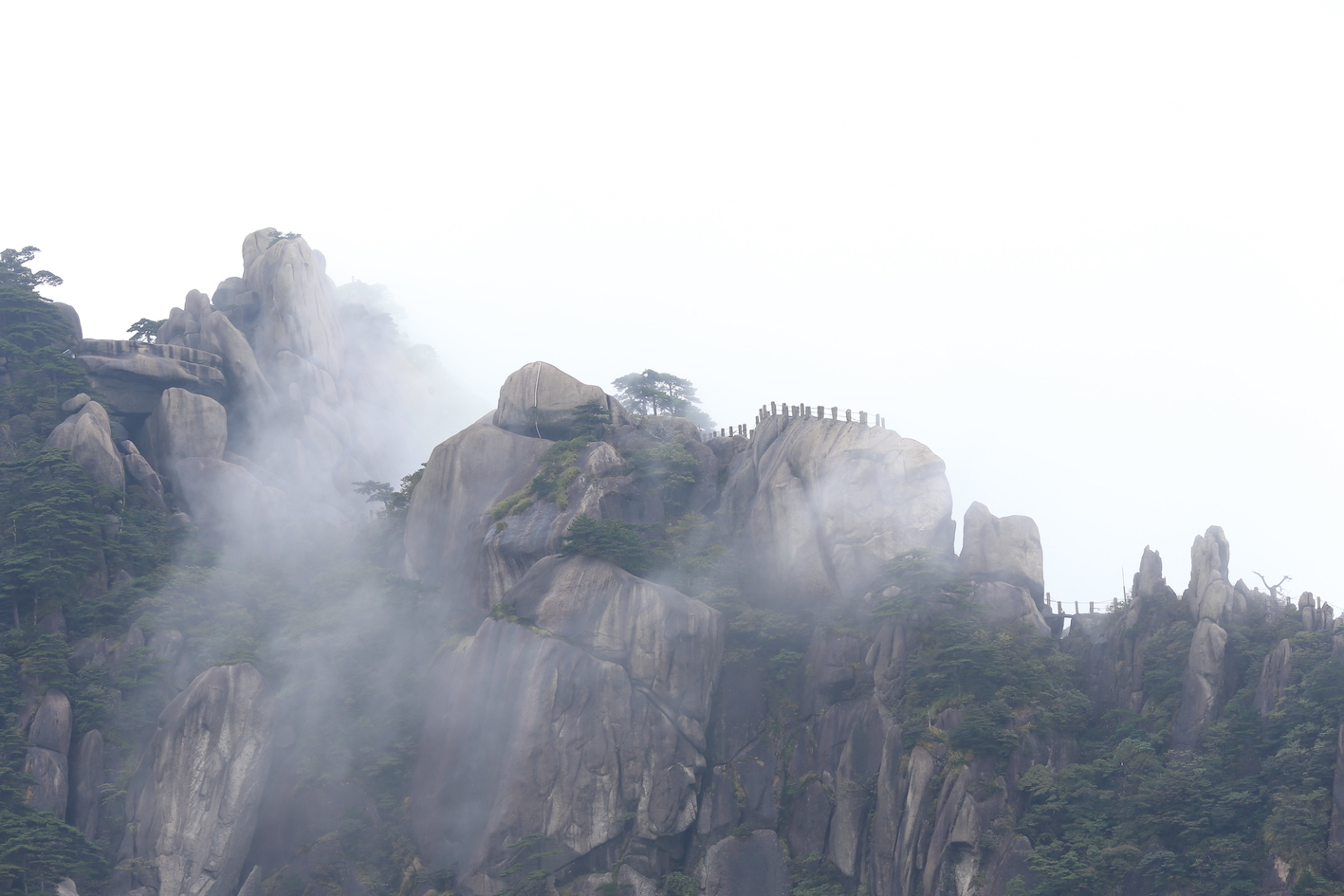 一组值得珍藏的天地画卷～128幅《黄山游记》屏保壁纸下载
